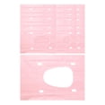 thumbnail image 4 of 20 fundas desechables para asiento de inodoro de 40 x 60 cm, antideslizantes y adhesivas. Rosado, 4 of 9