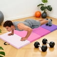thumbnail image 4 of Ainfox 2" Thick Folding 3'x6' Multi-Color Gymnastics Exercise Mat, 4 of 9