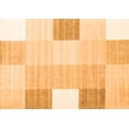 thumbnail image 1 of Ahgly Company Indoor Rectangle Abstract Orange Contemporary Area Rugs, 5' x 7', 1 of 1