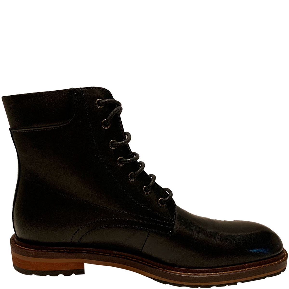 Zanzara Men\'s Jimmy ZZ1221B Black Leather Boots Zanzara Men main image 3