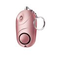 thumbnail image 1 of Alarma de emergencia con sonido de 120-130 dB, llavero con linterna LED para mujeres, niñas, niños y personas mayores, color rosa, 1 paquete, 1 of 5