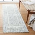 thumbnail image 3 of SAFAVIEH Parma Yvonne Geometric Shag Area Rug, Grey/Ivory, 4' x 6', 3 of 9