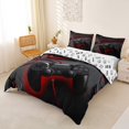 thumbnail image 2 of Erosebridal Modern Video Game Duvet Cover Set,Kids Game Controller Bedding Full For Console Gamer,Reversible 3pcs,No Comforter, 2 of 6