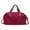 Red #21861, variant on Ganfancp Travel Duffel Bags, Woman Travel Bag Big Capacity Hand Luggage Bag Classic Pure Color Tote Bag Shoulder Body Bag Sport Yoga Weekend Bag for Indoor/Outdoor