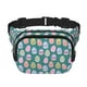 thumbnail image 1 of Fotbe Colorful Easter eggs Cangurera Cuadrada con Estampado de Doble Capa, Bolsa de Cintura Ajustable Mini para Hombres y Mujeres, 1 of 9