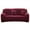 C Wine Red, variant on Sofa Slipcover L Shape Sofa Cover Sectional Couch Cover Spandex Non Slip with Elastic Bottom Furniture Protector Cover for for Home Decor 2+3seater