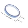 thumbnail image 2 of DEEPCRAFF 2 Rolls Heat Resistant Transfer Tape Blue PET for Users in High Temperature Environments, 2 of 8