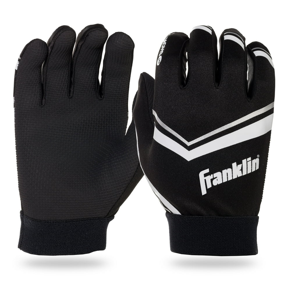 Franklin Sports Youth Football Receiver Gloves Shoktak Youth Gloves