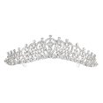 thumbnail image 1 of Couronne de Mariage en Strass Cristal pour Bal de Promo T1055, 1 of 3