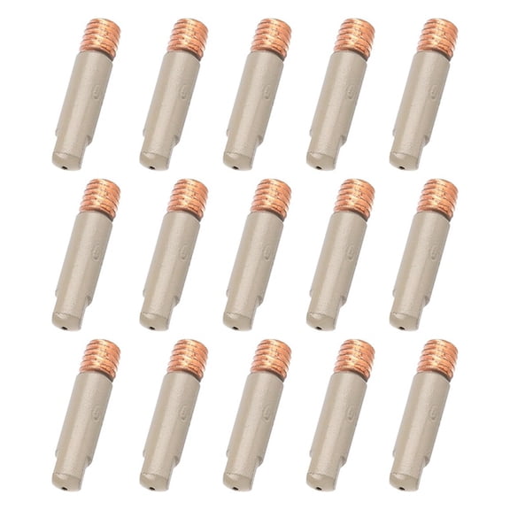 15PC Ceramic Coated MIG Welding Tips Set, 0.8mm Anti-Spatter Nozzles for Enhanced Welding Performance