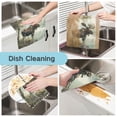 thumbnail image 2 of Kitchen Dish Towels Soft Absorbent Dish Cloths 11"x11" Moose on Misty Lake 6 Packs, 2 of 9