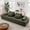 Green, variant on GEEYOO Modular Sectional Sofa Cloud Couch with Soft Pillows Boneless Couch,Comfy Cloud Modern Sofa for Living Room Bedroom,Corduroy,No Assembly Required,Beige