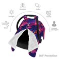 thumbnail image 3 of Car Seat Cover Baby - Hawaiian Style Colorful Sunset Breathable Infant Car Seat Cover for Baby Carseat, Lightweight Comfort Baby Essentials Must Haves Newborn Stuff for Girl Boy, 3 of 7