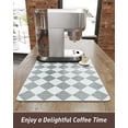 thumbnail image 4 of Coffee Mat-Coffee Bar Accessories No Stains Absorbent Quick Drying Mat for Kichen Couner-Bar Mat Fit Coffee Station Table Maker Machine Pot Espresso Machine Dish Rack, 4 of 6