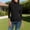 Black, variant on Womens Tops Fashion Solid Color T-Shirt Turtleneck 3/4 Sleeve Slim Blouse Tops Summer T-Shirt Yellow 2XL