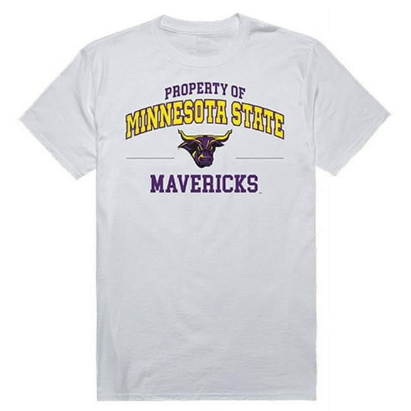 Minnesota State University - Mankato Property College Tee Shirt - White - Large