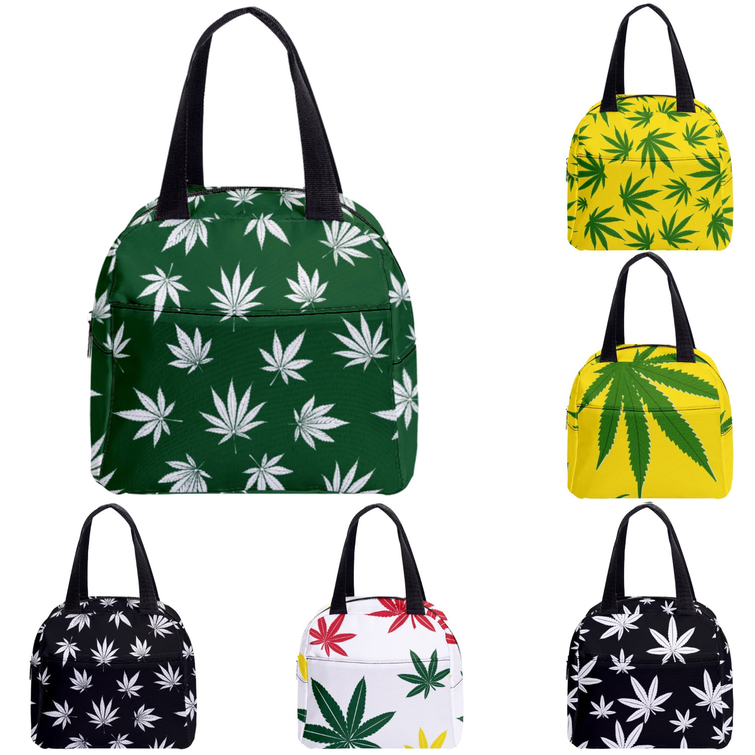 Summer Leaf Luxury Lunch Baggies Lunch Bags for Women, #1