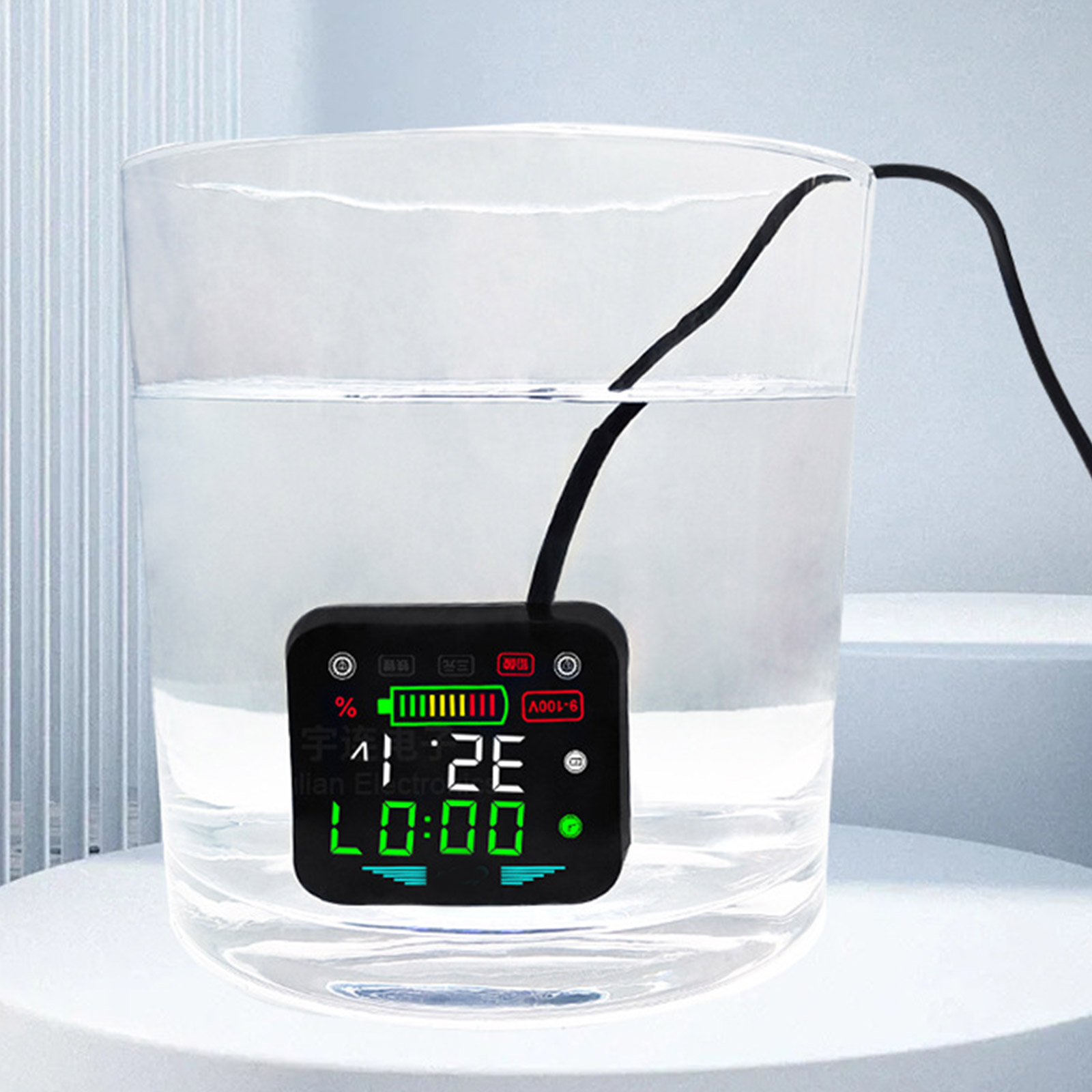 Voltmeter Tester Detector Digital Electricity Meter DC9-100V Capacity Indicators for Motorcycle