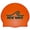 Orange, variant on New Wave Silicone Swim Cap - Fluo Green