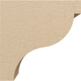 thumbnail image 3 of 6"W x 12"D x 12"H Classic Garner Rough Cedar Woodgrain TimberThane Corbel, Primed Tan, 3 of 6