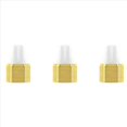 thumbnail image 1 of 36X Plastic Cup 9 Hard Disposable Cup Plastic Wine Glass Party Wedding Wine Glass Transparent Plastic Cup -Gold Rim, 1 of 6