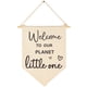 thumbnail image 1 of Banner FYSIA, lienzo para decoración infantil, 39 x 28 cm, color beige, 1 of 6