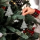 thumbnail image 4 of Puntoco Adorno colgante brillante de Navidad, adorno para árbol de Navidad, adornos pequeños para ventanas navideñas, 4 of 6
