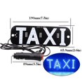thumbnail image 3 of Interior del automóvil con placa de agarre, luz LED con logotipo, indicador de TAXI, luz de advertencia LED para automóvil de 12 V, uso versátil, fácil instalación., 3 of 4