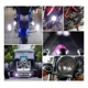 thumbnail image 4 of Faro Led Ojo De Ángel Para Motocicleta, 2 Unidades, 4 of 8