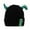 Black, variant on Krdevn Winter Ribbed Knit Beanie Hat 3D Cartoon Dinosaur Plush Lined Soft Warm Windproof Hat for Toddler Baby Boys Girls Cold Weather Daily Outdoor