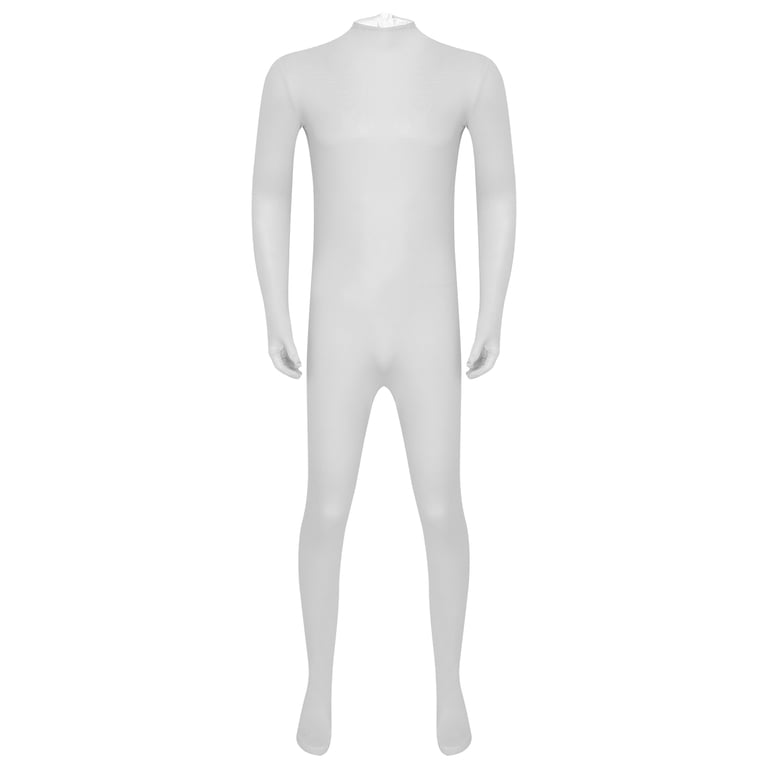 TiaoBug Men's Polyester Spandex Full Body Costume Zentai Suit One