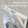 thumbnail image 6 of Designed for Samsung Galaxy S24 Ultra Crystal Clear Back Case, Luxury Case with Lens Protector Drop Protective Magnetic Rotating Ring Kickstand Shockproof Thin Fit Phone Case Cover, White, 6 of 7