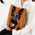 thumbnail image 6 of Shepherd Dog Elegant Velvet Throw Pillows with Unique Patterns for Chair Pillow Covers & Throw Pillow - Set of 2, Available in 16x16, 18x18, & 20x20 inches for, 6 of 6