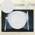 thumbnail image 3 of Ambesonne Halloween Place Mats Set of 4, Zombie Grave, Standard Size, Blue Black, 3 of 6
