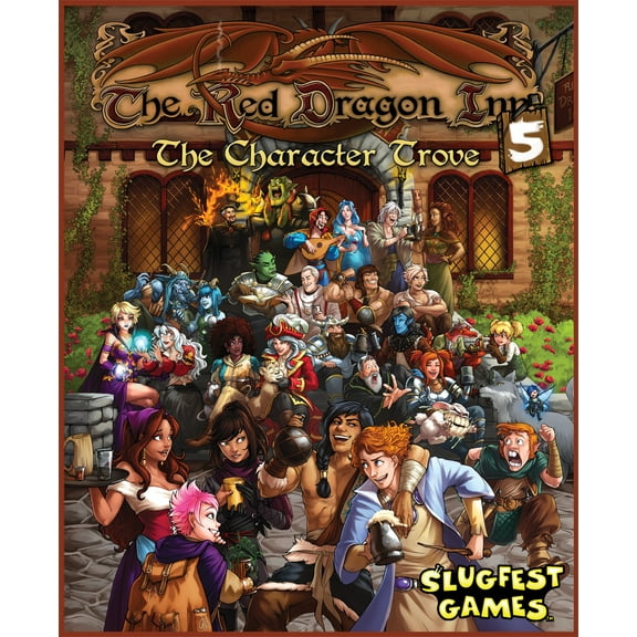 The Red Dragon Inn 5: the Character Trove Expansion with Storage Box, by SlugFest Games