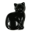 thumbnail image 2 of BeadTin Black Opaque 23mm Cat Pony Beads (24pcs), 2 of 3