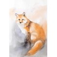 thumbnail image 3 of Watercolor fox - 24"x36" canvas - Print on demand, 3 of 5