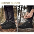 thumbnail image 4 of AUXDIQ Hiking Shoes Mens Waterproof Mountain Trekking Shoes Men Breathable Walking Shoes Outdoor Sports Running Camping Climbing, 4 of 5