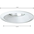 thumbnail image 2 of 6" Long Neck Baffle Trim for 6" Housing (P87/P187/P83/P88/P821/P62), 2 of 2