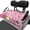 Cherry Blossom Print, variant on XYZCANDO Tropical Beach Starfish Golf Cart Seat Cover | 4 Pockets Non-Slip Washable | Universal 2-Seat Golf Cart Accessory for Golf Lovers