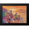 thumbnail image 2 of di Viccaro, Roberto 18x14 Black Modern Framed Museum Art Print Titled - Al tramonto, 2 of 5