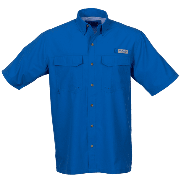 Bimini Bay Outfitters Men's Bimini Flats V Short Sleeve Shirt - Walmart.com