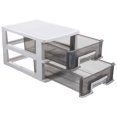 thumbnail image 2 of Drawers Organizer Box Cosmetic Storage Organizer Desktop Drawer Stationery Container, 2 of 9