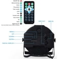thumbnail image 6 of Simzone 4 Pack Dj Party Lights with Sound Activated Remote Control & DMX Control 36 LED Par Light Stage Lighting Uplights for Wedding Club Music Show Christmas Holiday Party Lighting, 6 of 7