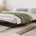 thumbnail image 1 of King size 6-pulgada heavy duty metal platform marco de cama con midfoot structure y arched design - no box spring, noise-free, 1 of 7