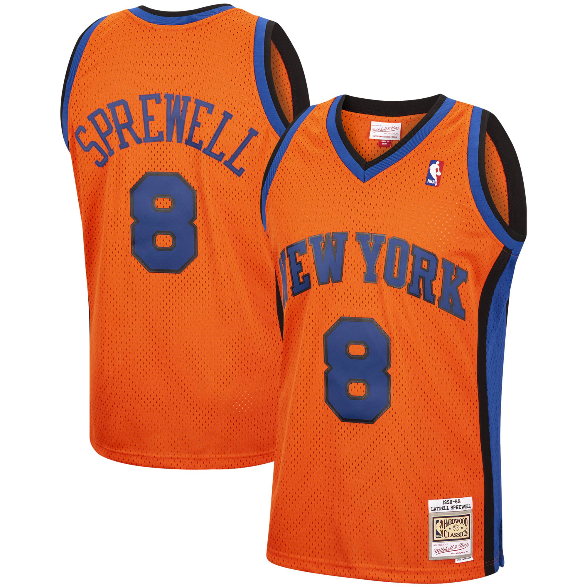 Mitchell & Ness Latrell Sprewell New York Knicks