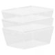thumbnail image 4 of Caja de almacenamiento para casa de muñecas Ticfox 4 piezas Apilable, 4 of 12