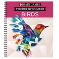 thumbnail image 1 of Brain Games - Sticker by Number: Birds (28 Images to Sticker) (Brain Games - Sticker by Number), 1 of 1