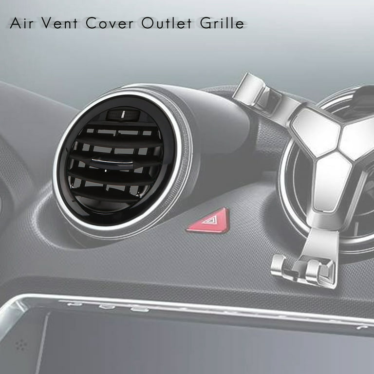  Automotive Air Conditioning Vents Car Air Vent Panel Grille  Ventilation Grille Air Outlet Nozzle Grille Fit For Opel Corsa D Adam Air  Conditioning (Color : Black 2PCS) : Automotive