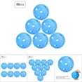 thumbnail image 3 of Dosaele 50 Pack Solid Color Hollow Air Flow Golf Practice Balls  Blue - Perfect for Indoor Use and Kids, 3 of 8